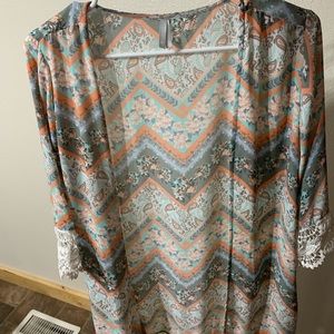 Cute flower cardigan